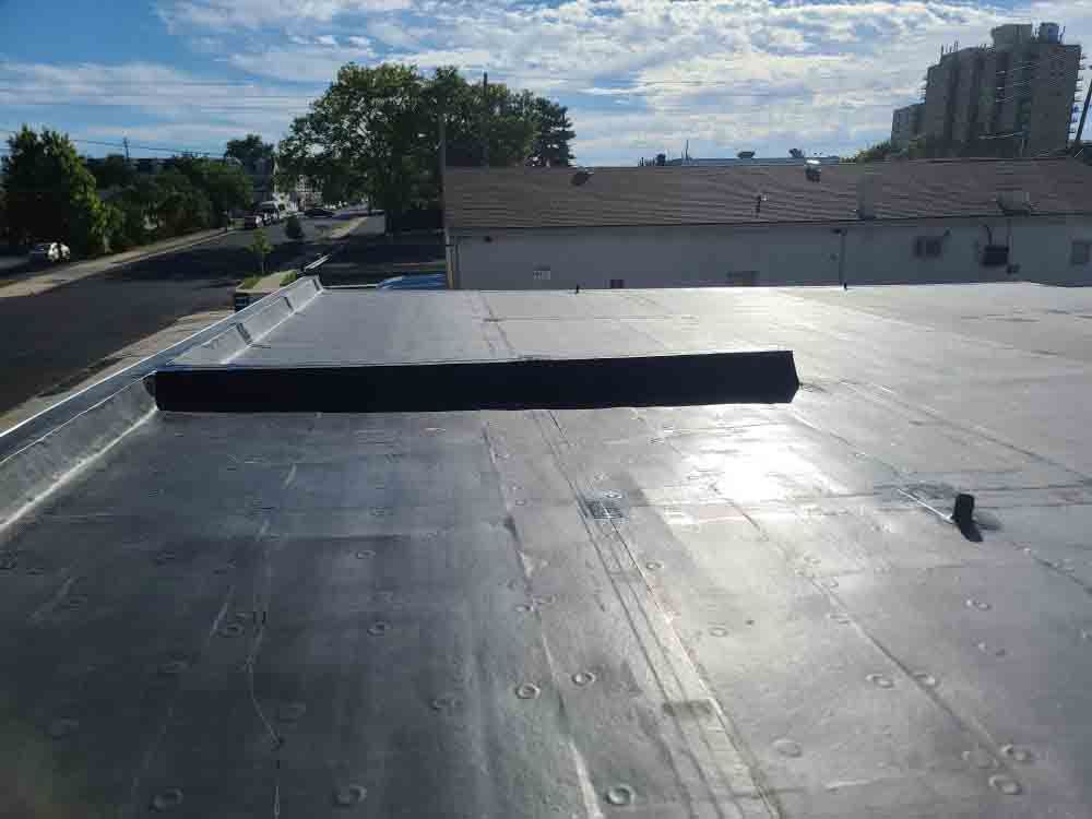 Chimney and roof flashing repair in Quakertown