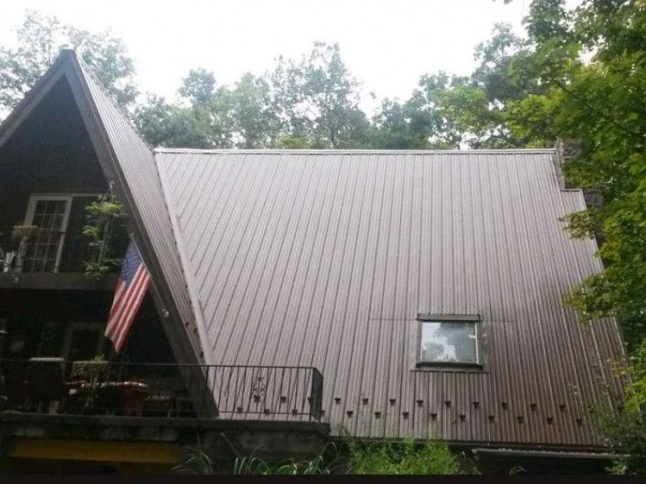 Residential roof completed by J and M Roofing